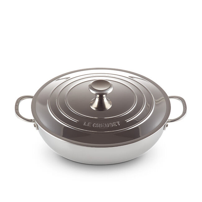 Stainless Steel Braiser, view 1